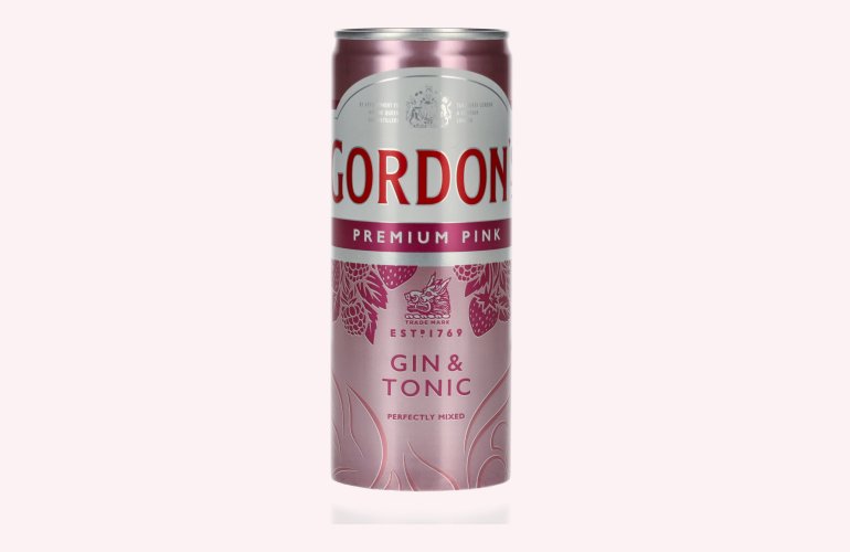 Gordon's Premium Pink Gin & Tonic 6,4% Vol. 0,25l Dose Pfand