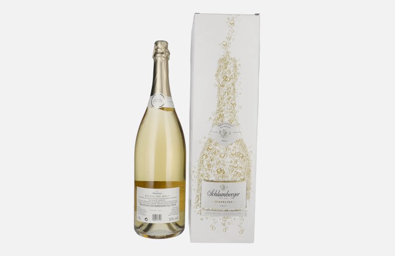 Schlumberger Sparkling Jahrgangssekt Brut 2021 12% Vol. 3l in Geschenkbox