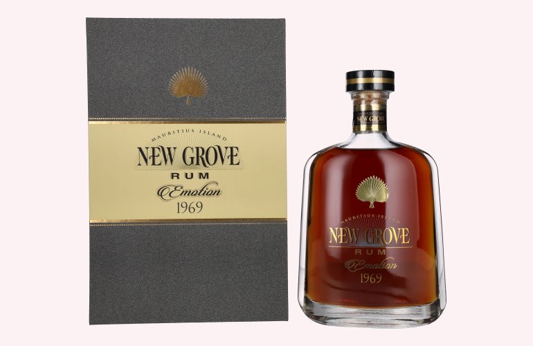 New Grove EMOTION 1969 Mauritius Island Rum 47% Vol. 0,7l in Giftbox