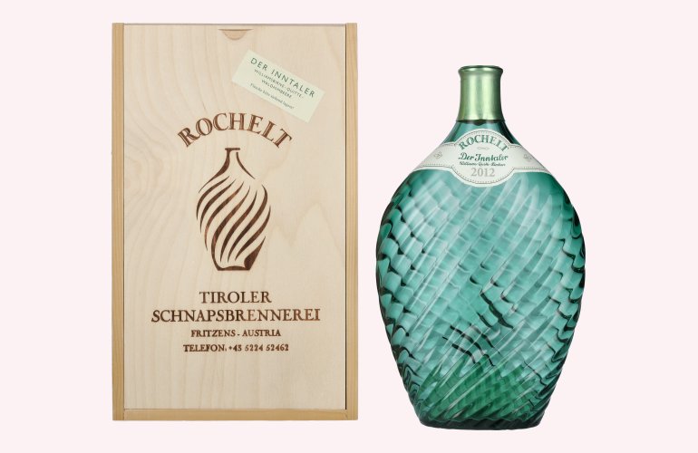 Rochelt Der Inntaler Williamsbirne-Quitte-Waldhimbeere 2012 50% Vol. 0,7l in Holzkiste