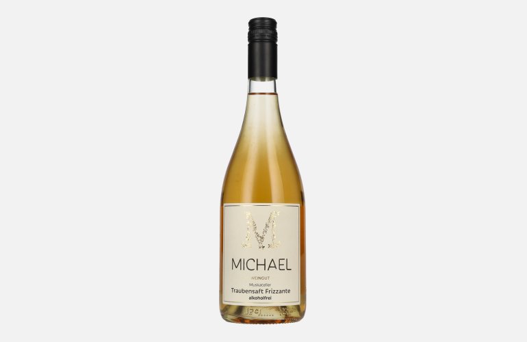 MICHAEL Gelber Muskateller Traubensaft Frizzante alkoholfrei 2024 0,75l