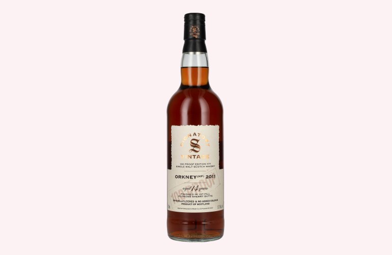 Signatory Vintage 100 Proof ORKNEY (HP) 14 Years Old Oloroso Sherry Butts #71 2011 57,1% Vol. 0,7l