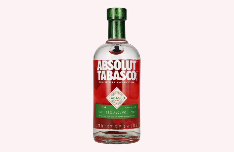 Absolut TABASCO Flavored Vodka 38% Vol. 0,7l