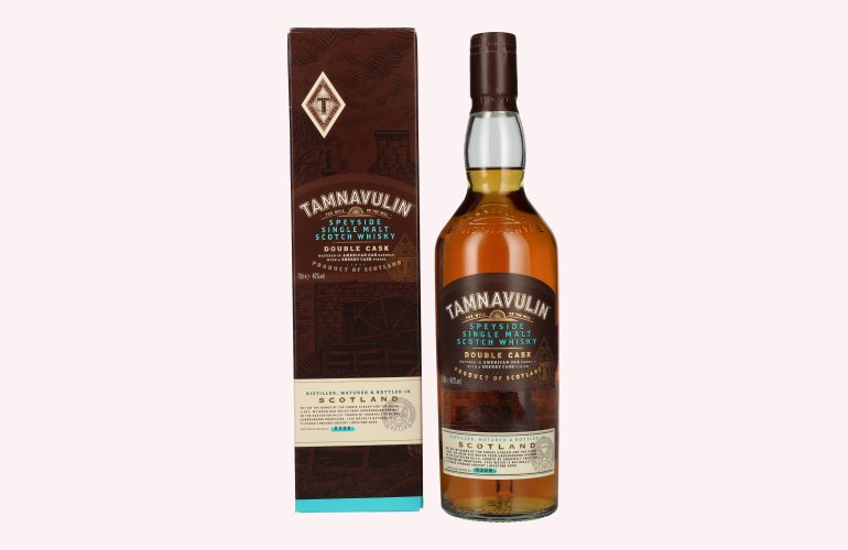 Tamnavulin DOUBLE CASK Speyside Single Malt Scotch Whisky 40% Vol. 0,7l in Giftbox