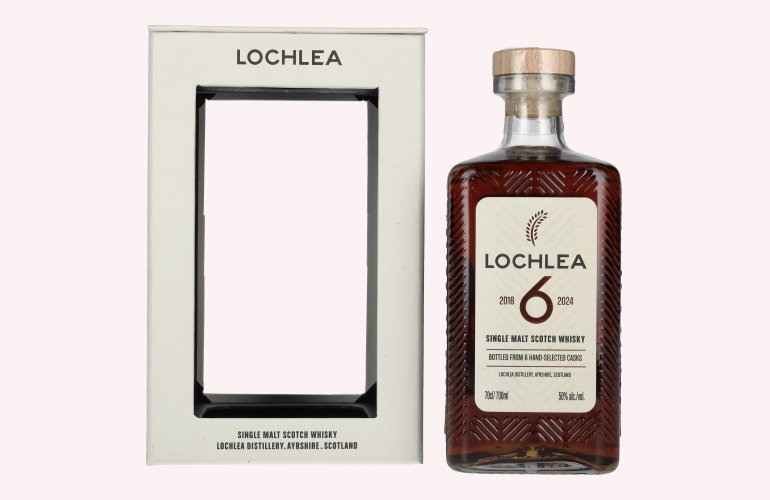Lochlea 6 Years Old Single Malt Scotch Whisky 2018/2024 50% Vol. 0,7l in Giftbox