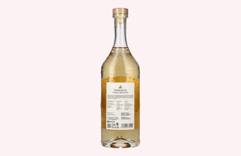Topanito Reposado Tequila 100% Agave Azul 40% Vol. 0,7l
