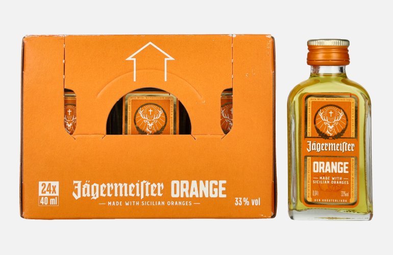 Jägermeister Orange 33% Vol. 24x0,04l