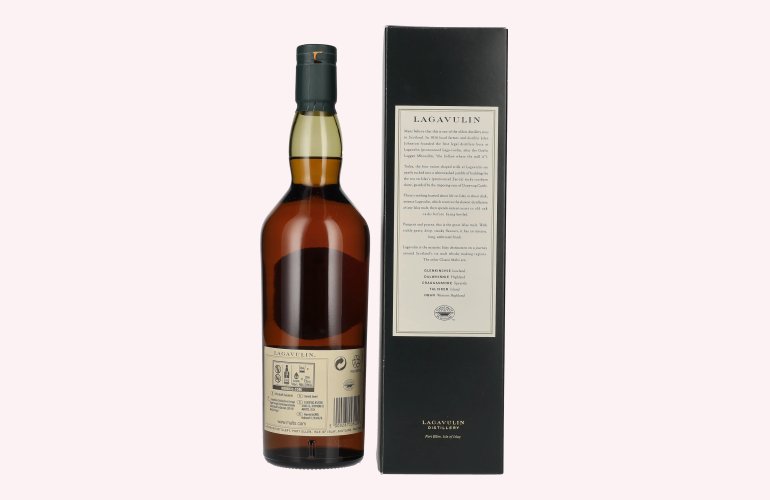 Lagavulin 16 Years Old Single Malt Whisky 43% Vol. 0,7l en boîte cadeau