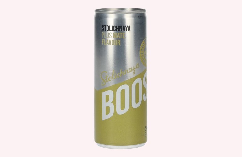 Stolichnaya Boost Plus MATE Flavour 5% Vol. 0,25l Dose Pfand