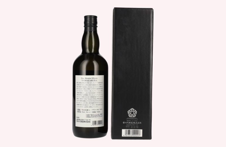 Yamazakura Blended Whisky Black Label 40% Vol. 0,7l in geschenkverpakking