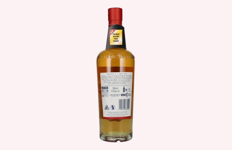 Clonakilty Irish Whiskey Port Cask 43,6% Vol. 0,7l