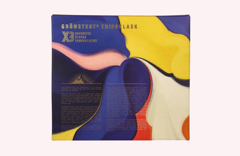 Grönstedt's Cognac Triple Box 40% Vol. 3x0,2l in Geschenkbox