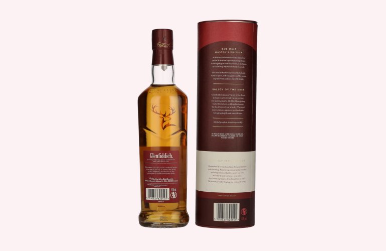 Glenfiddich MALT MASTER'S EDITION Single Malt Scotch Whisky 43% Vol. 0,7l en boîte cadeau
