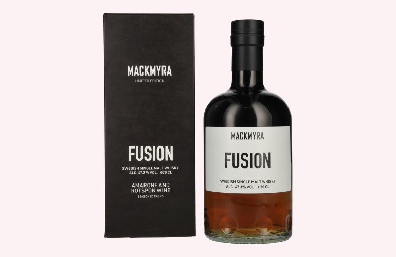 Mackmyra FUSION Swedish Single Malt Whisky Limited Edition 47,3% Vol. 0,7l in geschenkverpakking