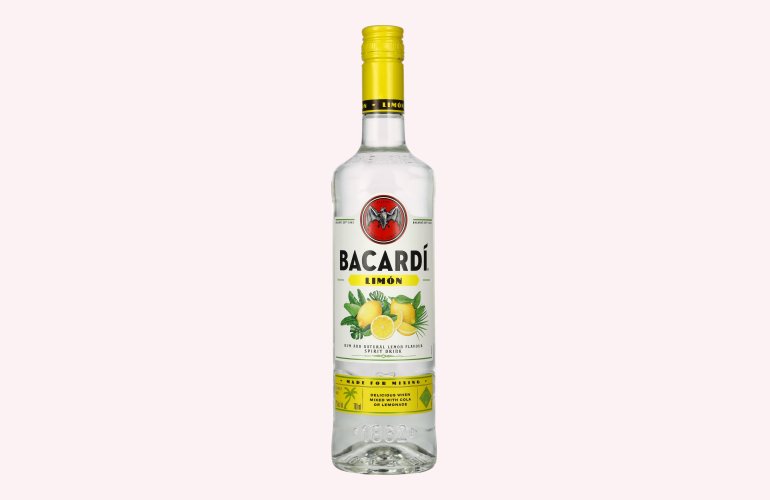 Bacardi LIMÓN Rum With Natural Flavors 27% Vol. 0,7l