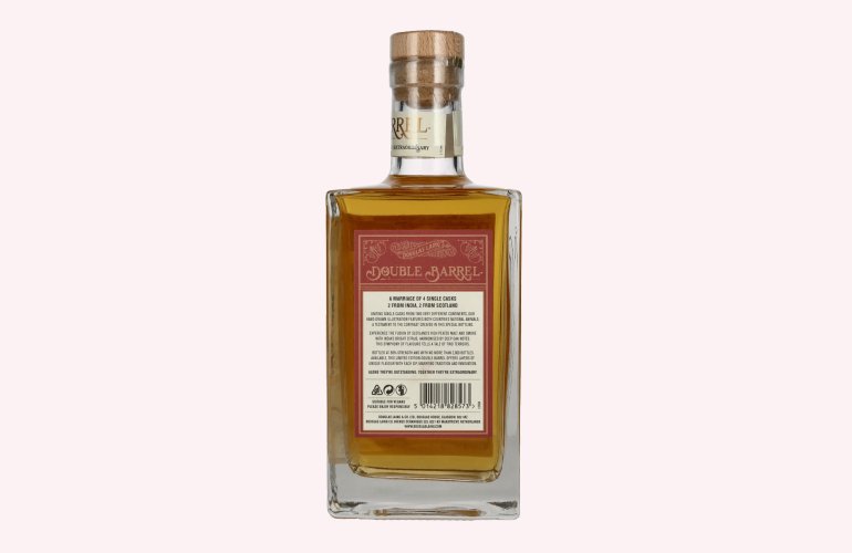Douglas Laing DOUBLE BARREL India & Scotland Blended Malt Whisky 50% Vol. 0,7l