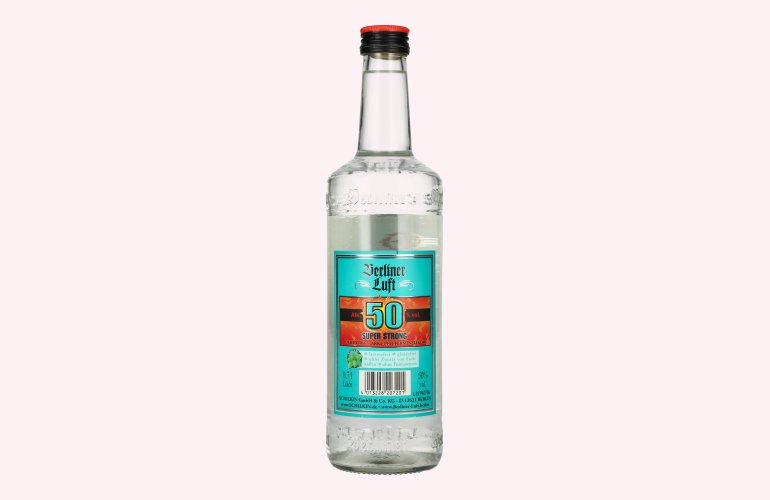 Berliner Luft SUPER STRONG Pfefferminzlikör 50% Vol. 0,7l