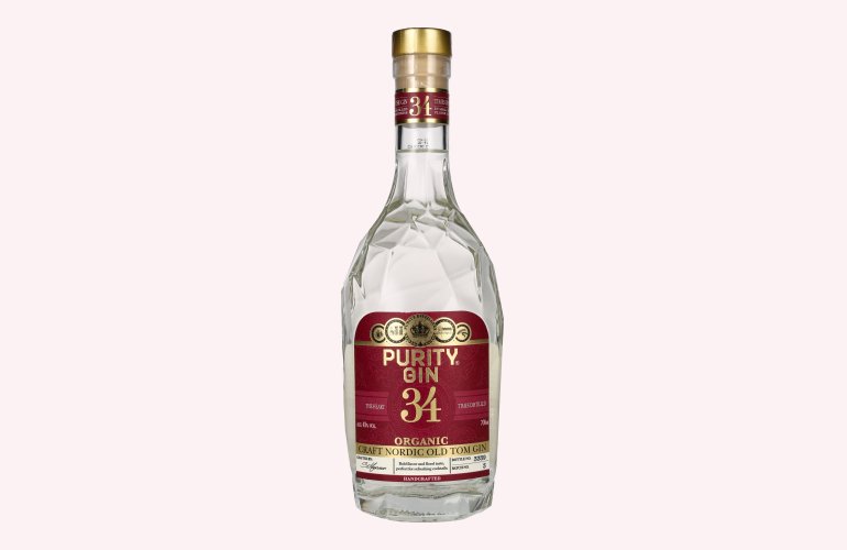 Purity 34 CRAFT NORDIC OLD TOM Organic Gin 43% Vol. 0,7l