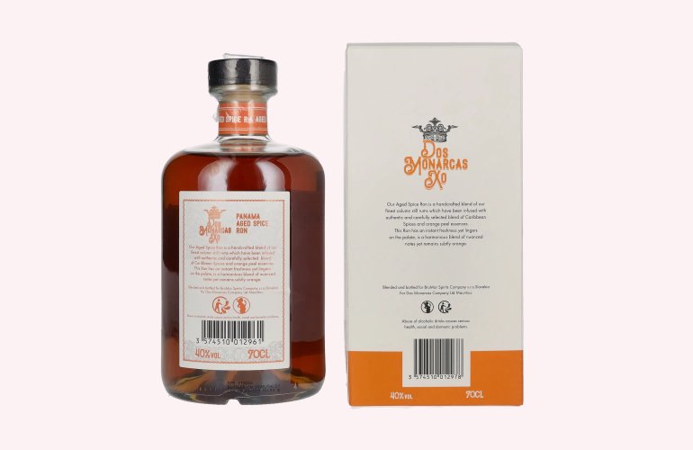 Dos Monarcas XO Panama Aged Spice 40% Vol. 0,7l in Geschenkbox