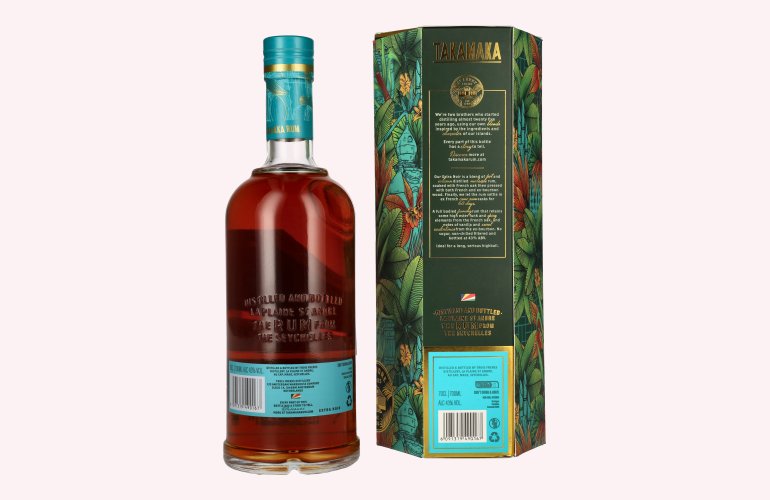 Takamaka EXTRA NOIR Rum 43% Vol. 0,7l in Geschenkbox