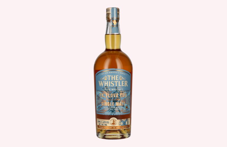 The Whistler Irish Whiskey P.X. I LOVE YOU Single Malt 46% Vol. 0,7l