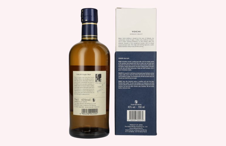 Nikka Yoichi Single Malt Whisky 45% Vol. 0,7l en boîte cadeau