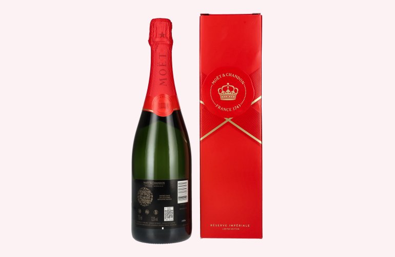 Moët & Chandon Champagne RÉSERVE IMPÉRIALE Brut Édition Limitée 12,5% Vol. 0,75l in Geschenkbox