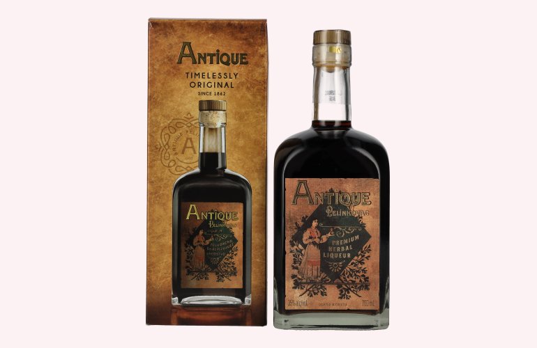 Badel Antique Pelinkovac Premium Herbal Liqueur 35% Vol. 0,7l in Geschenkbox