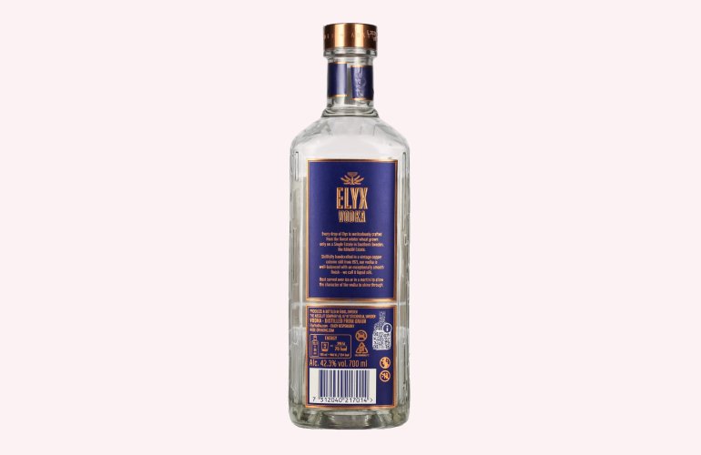 Absolut Vodka ELYX 42,3% Vol. 0,7l