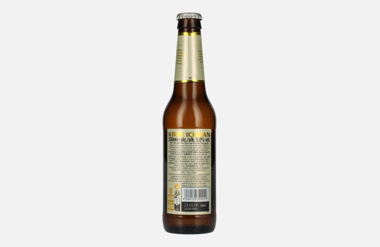 KIRIN ICHIBAN Japan's Premium Beer 5% Vol. 24x0,33l