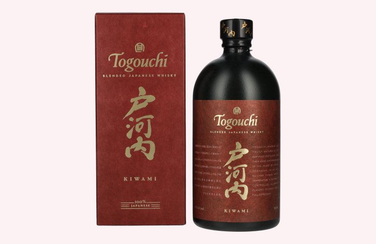 Togouchi KIWAMI Distiller's Reserve Japanese Blended Whisky 40% Vol. 0,7l in Geschenkbox