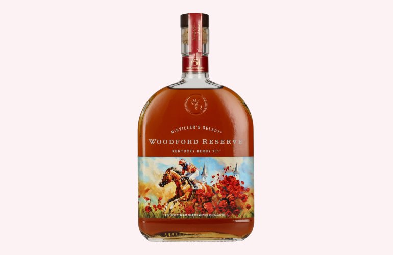 Woodford Reserve Kentucky Straight Bourbon Whiskey DERBY Edition 151 45,2% Vol. 1l