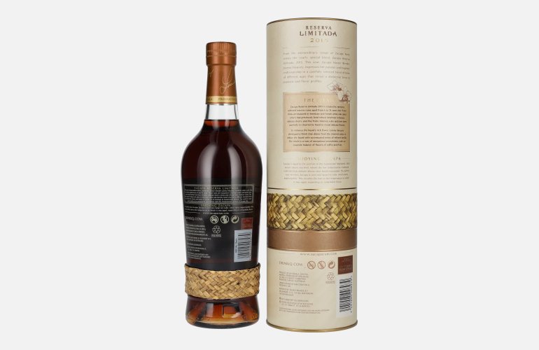 Ron Zacapa Centenario RESERVA LIMITADA Solera Gran Reserva 2015 45% Vol. 0,7l in geschenkverpakking