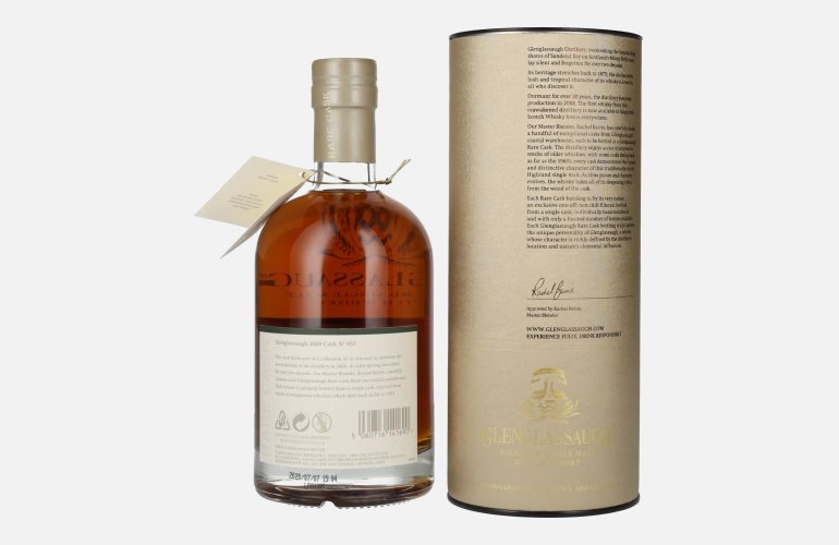 Glenglassaugh 10 Years Old RARE CASK RELEASE 2009 Sherry Puncheon Cask 957 57,9% Vol. 0,7l in geschenkverpakking