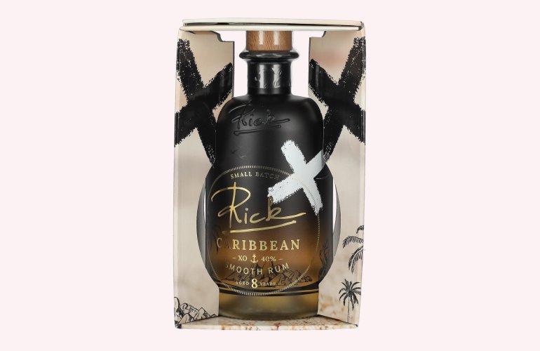 Rick Caribbean XO 8 Years Old Smooth Rum 40% Vol. 0,5l in Giftbox