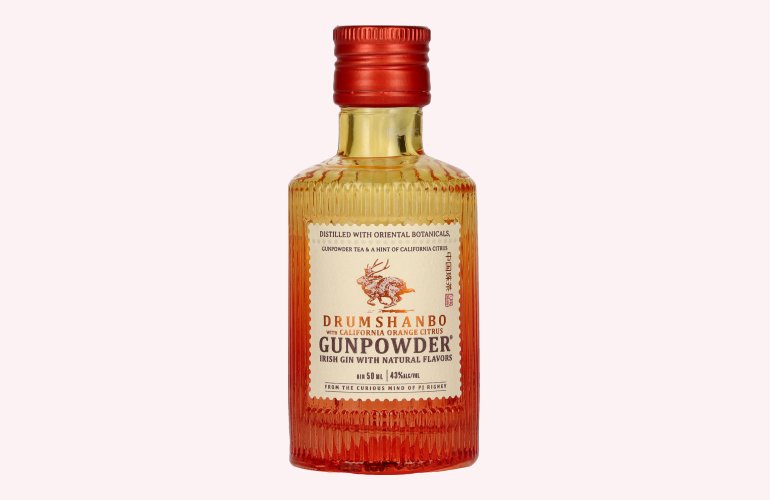 Drumshanbo Gunpowder Irish Gin with California Orange Citrus 43% Vol. 0,05l