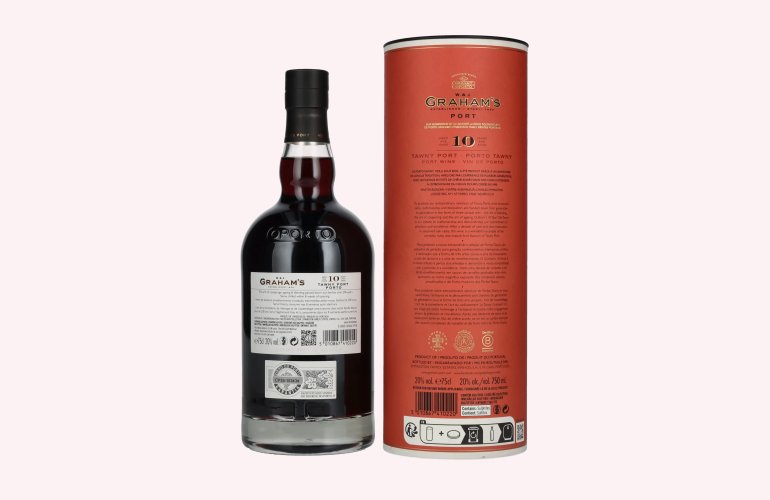 W. & J. Graham's Tawny Port 10 Years Old 20% Vol. 0,75l in Geschenkbox