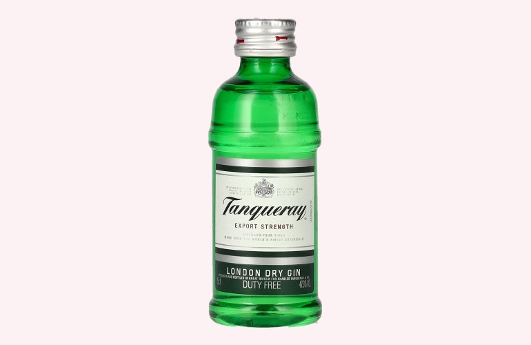 Tanqueray LONDON DRY GIN Imported 47,3% Vol. 0,05l PET