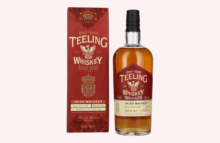 Teeling Whiskey Sommelier Selection RIOJA WINE Cask 46% Vol. 0,7l in geschenkverpakking