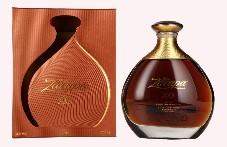 Ron Zacapa Centenario XO Solera Gran Reserva Especial 40% Vol. 0,7l in geschenkverpakking