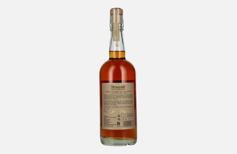 Brother's Bond Regenerative Grain Straight Bourbon Whiskey Batch No. 0003 46% Vol. 0,7l