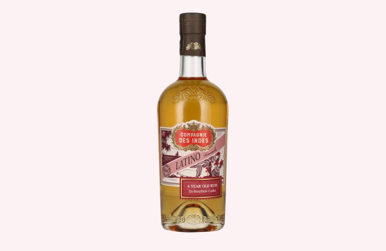 Compagnie des Indes LATINO VENEZUELA 4 Years Old Rum Ex-Bourbon Casks 40% Vol. 0,7l
