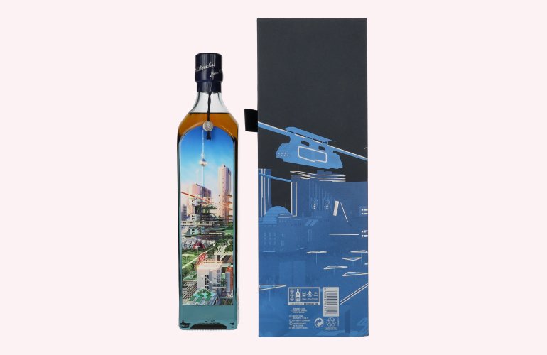 Johnnie Walker Blue Label City Edition Berlin Blended Scotch Whisky 40% Vol. 0,7l in Giftbox