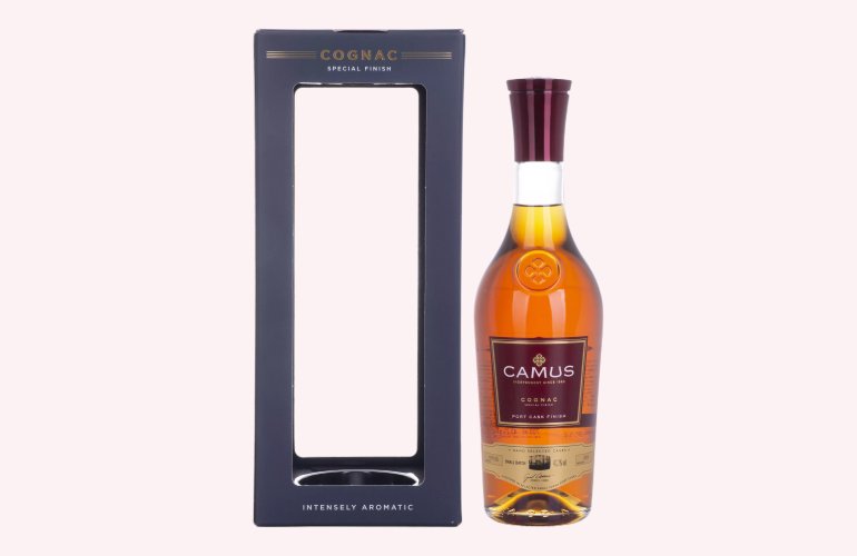 Camus Port Cask Finish Cognac Batch 2 43,2% Vol. 0,7l in Giftbox
