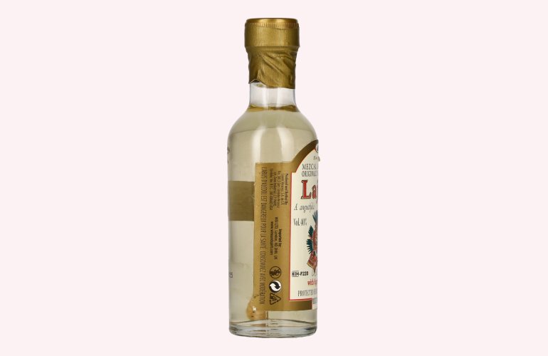 Lajita Mezcal Oaxaqueño with Agave Worm 40% Vol. 0,05l