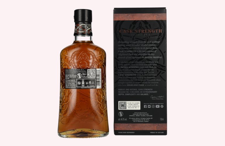 Highland Park CASK STRENGTH Release 4 64,3% Vol. 0,7l in Giftbox