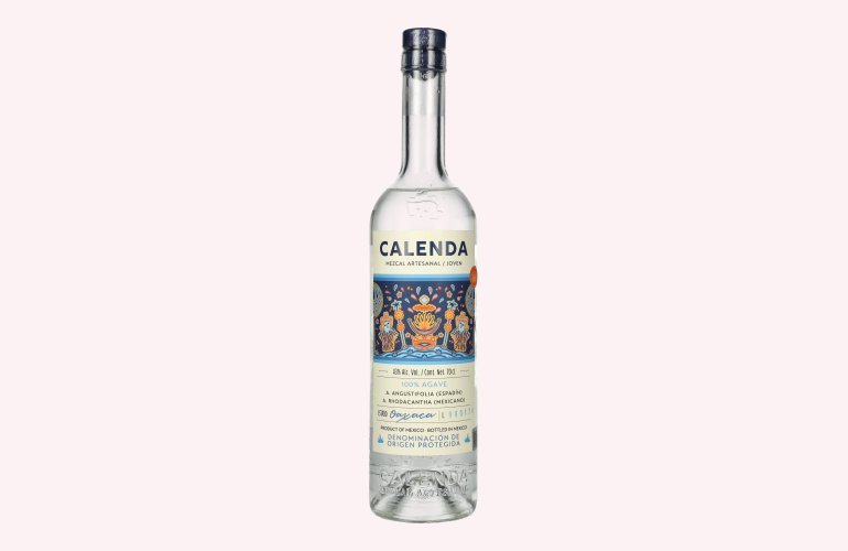 Mezcal Calenda 100% Agave DOP 43% Vol. 0,7l