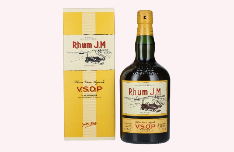 Rhum J.M Vieux Agricole V.S.O.P 43% Vol. 0,7l in Giftbox