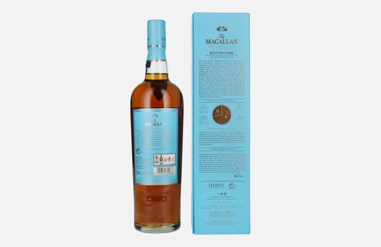 The Macallan EDITION N° 6 Highland Single Malt 48,6% Vol. 0,7l in Geschenkbox