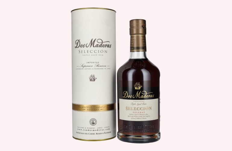Dos Maderas Selección Superior Reserve Triple Aged Rum 42% Vol. 0,7l in Giftbox